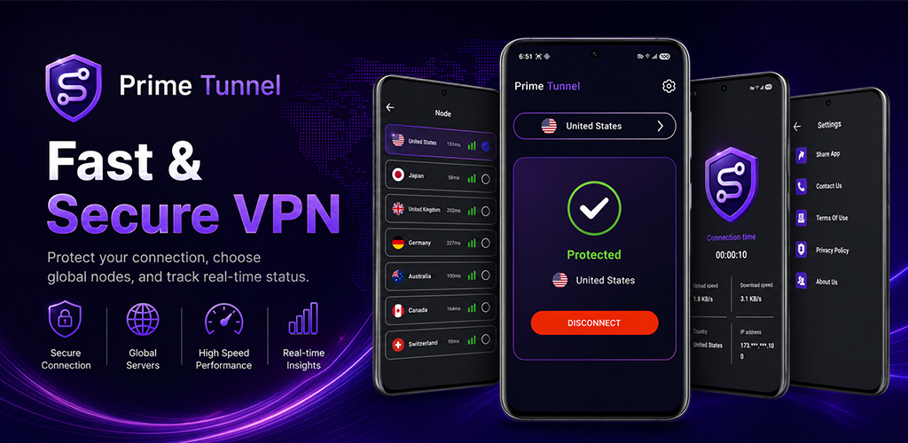 PrimeTunnel VPN preview