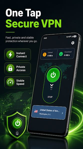 TunnelGo VPN feature
